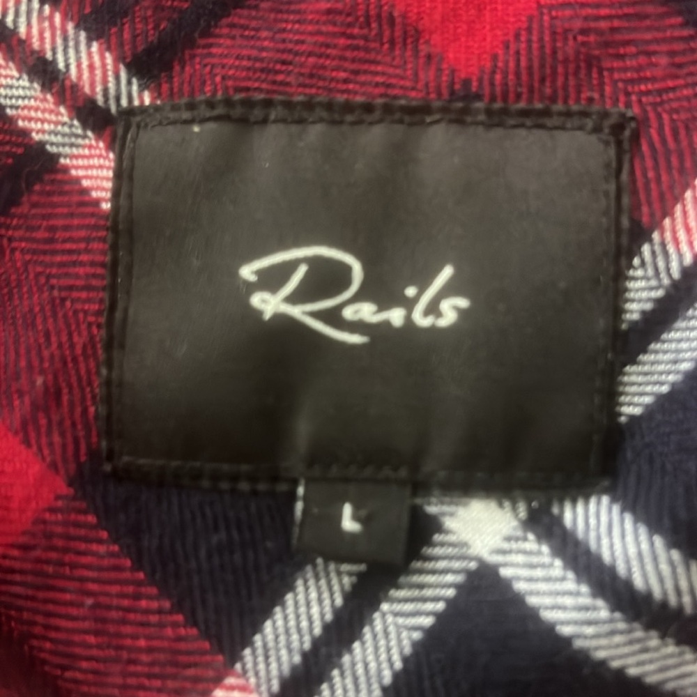 Rails hunter plaid button down. - Picture 2 of 3